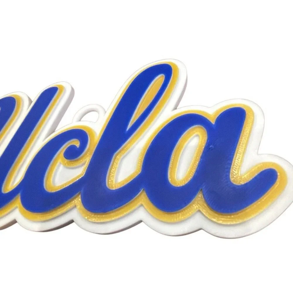UCLA Pendant Oversized Chain Wall Décor Collegiate Bruins Fan Gift Dorm Room